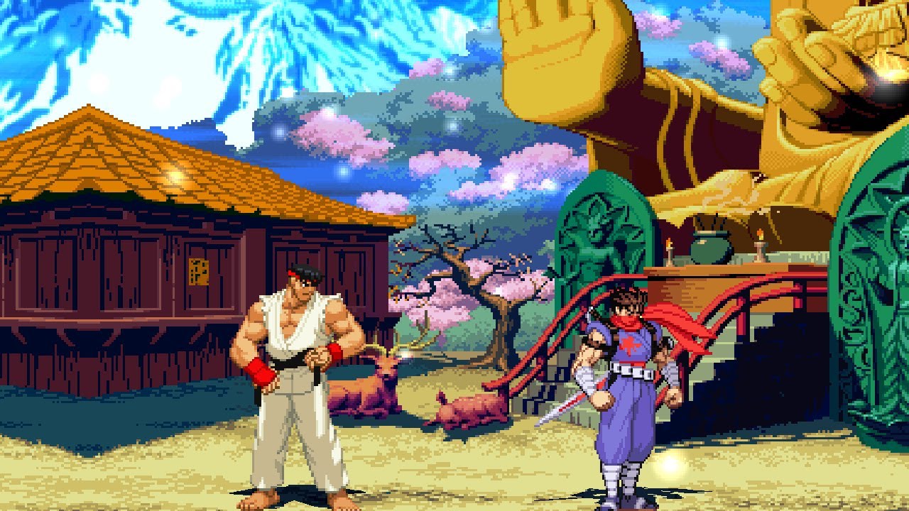 Ryu VS Strider Hiryu [MUGEN/IKEMEN GO] - YouTube