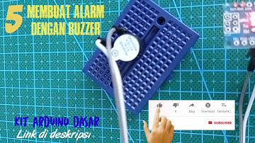 Mudah Buat alarm buzzer || Belajar coding arduino pakai hp saja
