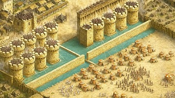 Epic Multiplayer Battles (1v5, 2v2, 4P FFA, 3v3) | Stronghold Crusader Definitive Edition