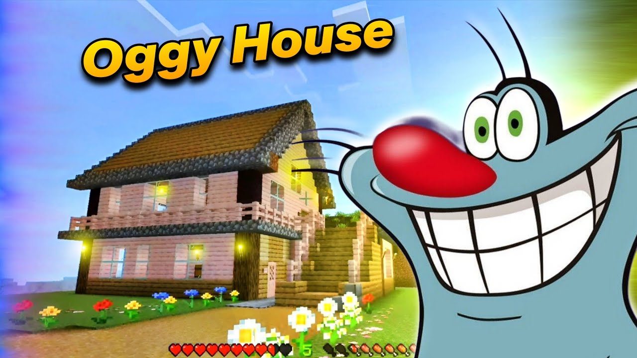 Survival gameplay in hindi commentary Minecraft - Oggy House 🏠 | Olos GaMeR #2
