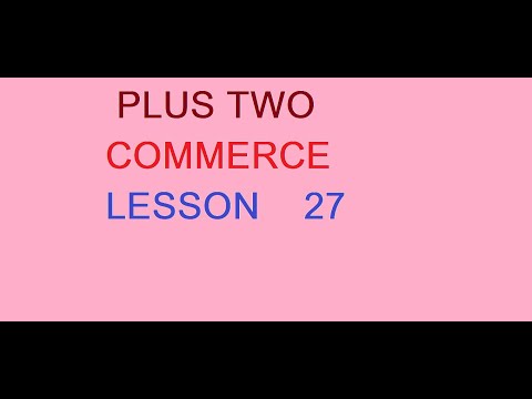 #PLUSTWOCOMMERCE  LESSON  27   நிறும மேலாண்மை--நிறும இயக்குநர்