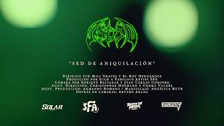 ASEDIO - SED DE ANIQUILACIÓN [VIDEOCLIP OFICIAL 4K]