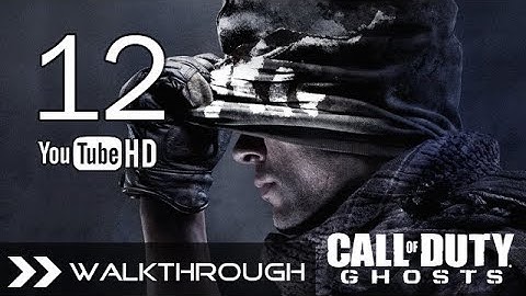 Call of Duty Ghosts Walkthrough Gameplay CoD Campaign - Part 12 (Mission 12 - Into the Deep)