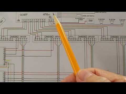 CNC wiring diagram update - YouTube