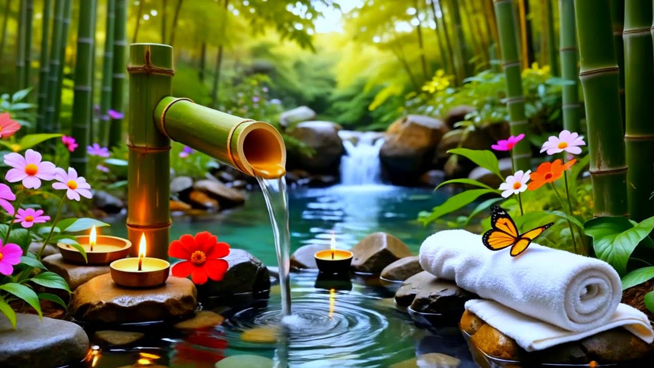 Deep Sleep Healing Music 🌿 Relaxing Piano & Water Sounds for Stress Relief, Insomnia & Anxiety