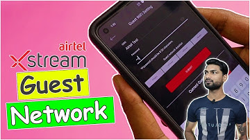 Airtel Xstream Fibre Hidden Feature Guest Network #airtelxstream #techathome