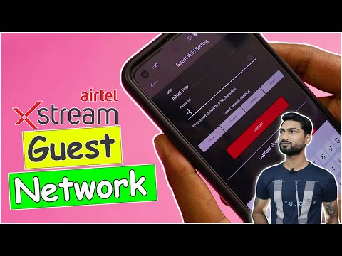 Airtel Xstream Fibre Hidden Feature Guest Network #airtelxstream #techathome