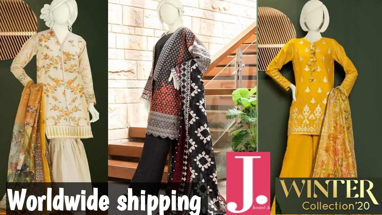 J. JUNAID JAMSHED WINTER COLLECTION 2020- 2021 - WORLDWIDE SHIPPING-Vlogs for all