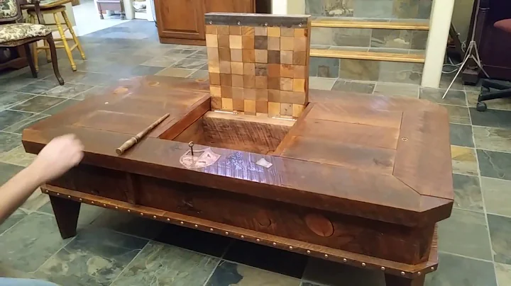 Hidden Compartment Wizard Coffee Table