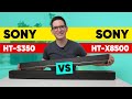 Sony HT-X8500 vs HT-S350 🤔 Best Sony Sound Bar Comparison