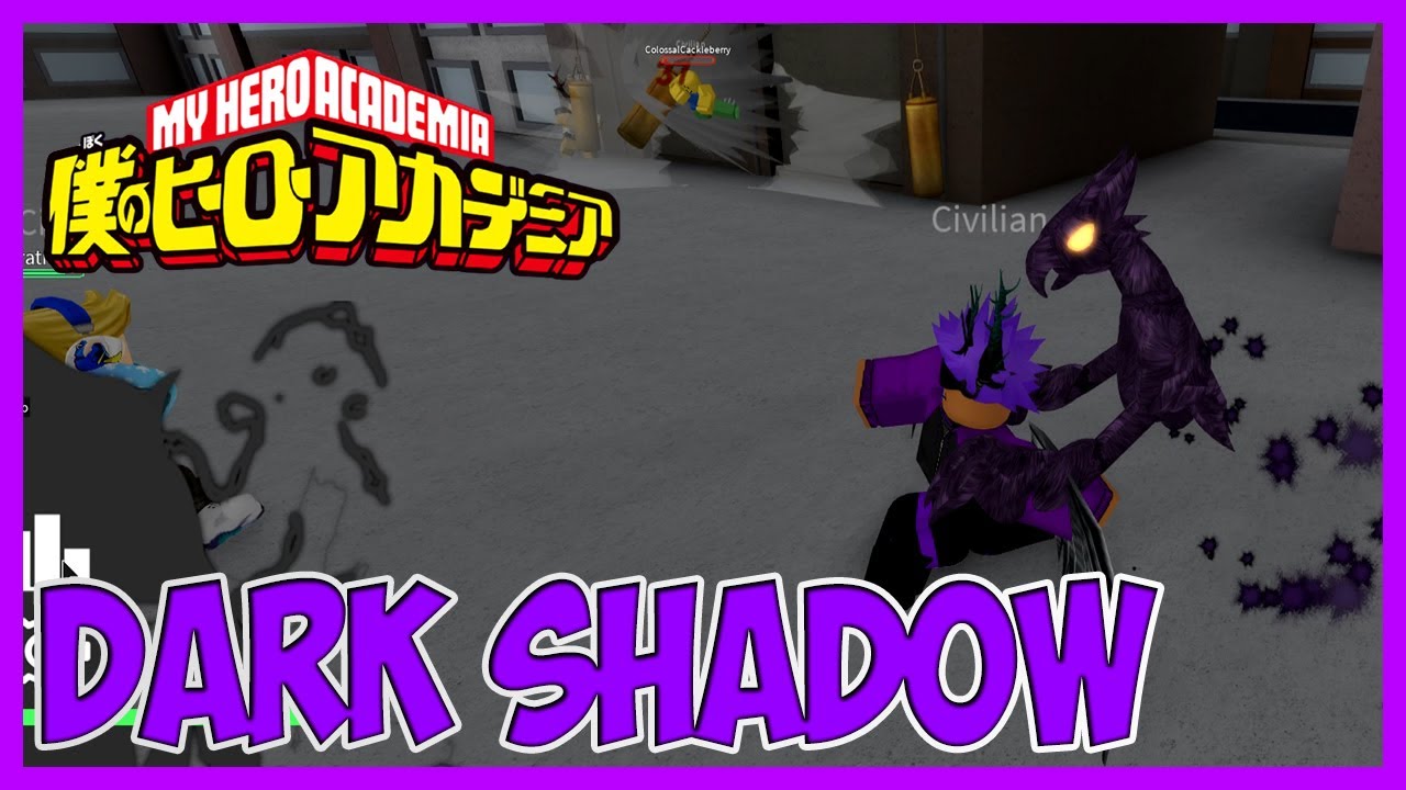 This Dark Shadow Quirk Is Nice Grand Quest Academia Roblox