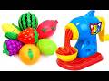Satisfying Video l How to make Rainbow Noddles with Stress Balls & Nail Polish Cutting ASMR