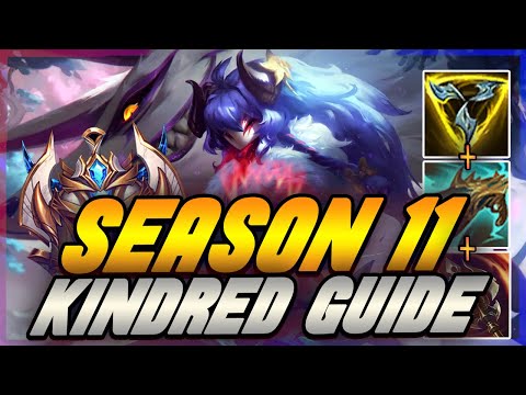 RANK 1 KINDRED JUNGLE GUIDE - SEASON 11 KINDRED BUILD RUNES GUIDE - HOW TO PLAY KINDRED S11 Forest