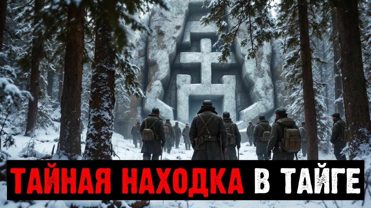 СПЕЦГРУППА НАШЛА В ТАЙГЕ КАМЕННЫЕ ПОСТРОЙКИ НЕ УКАЗАННЫЕ В СОВЕТСКИХ ДОКУМЕНТАХ