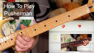 Pusherman Curtis Mayfield Guitar & Bass Lesson