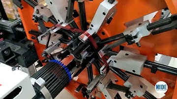 Automatic Alternator stator coil wave winding machine