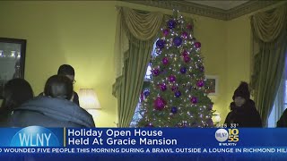 Holiday Open House Held At Gracie Mansion