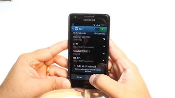 WiFi setup Samsung Galaxy S2, S3, S4, S5, S6