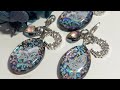 UVレジン 蝶と花の蓄光マスクチャーム作ってみた resin