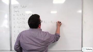A-Level Further Maths F6-10 Vector Product: Simplifying with i, j & k