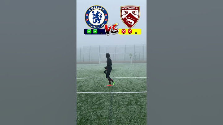 Chelsea vs Morecombe🤩⚽