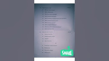 MSc Zoology previous 1st paper 2021(Biosystematics & taxonomy) #shorts#shekhawati university #PDUSU