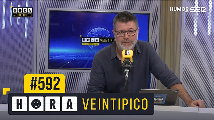 Hora Veintipico #592 | Entrevista a Santos Cerdán