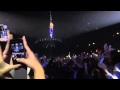 Beyonce flying (Sportpaleis, Antwerp, Mrs. Carter Show World Tour - FRONT ROW) HD