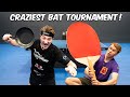 Tabletennisdaily x pongfinity  crazy bat tournament