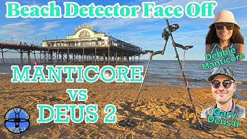 EPIC FACE-OFF Deus 2 Battles the Manticore on the Beach #metaldetecting #beach #manticore #deus2