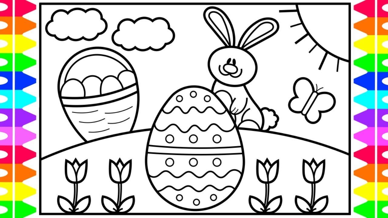 How to Draw the Easter Bunny Step by Step for Kids