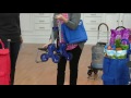 Trolley Dolly 2-in-1 Folding Cart & Dolly with Stair Climbing Wheels on QVC
