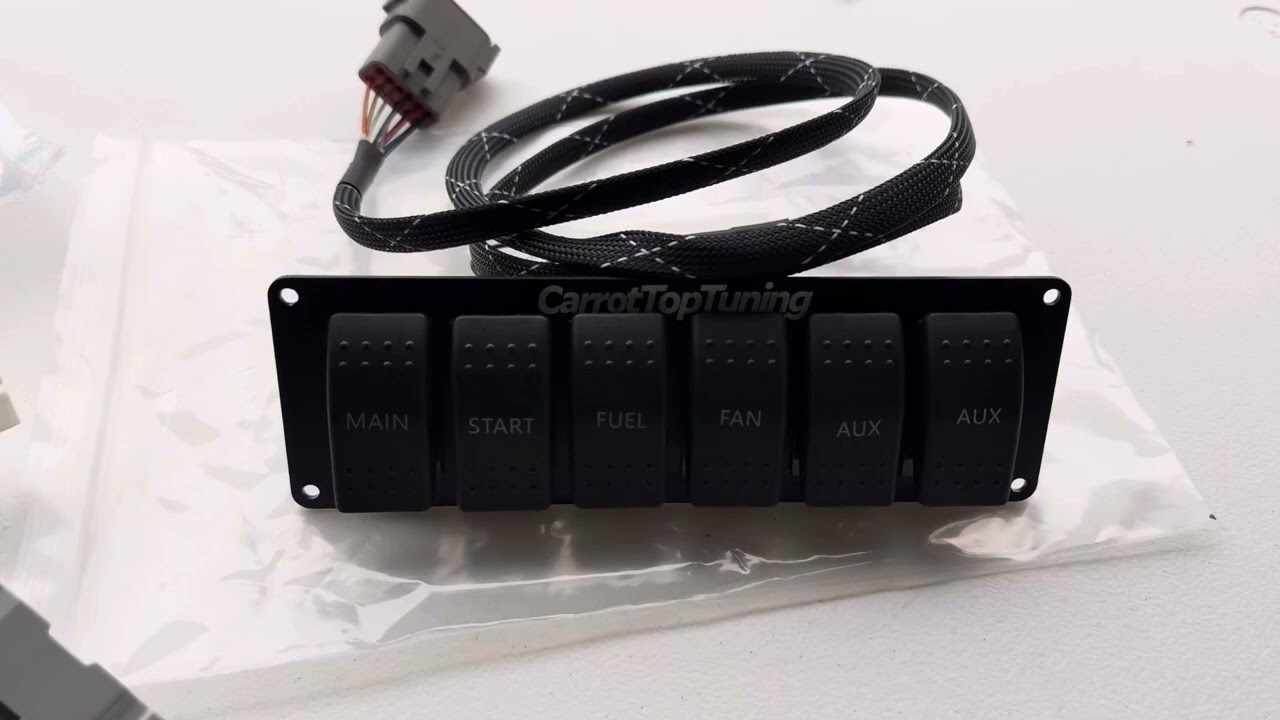 K-Series Universal Chassis Fuse Box & Switch Panel – Carrot Top Tuning