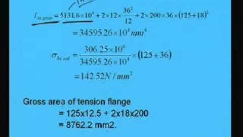 Mod-6 Lec-7 Design of a Built-Up Beams