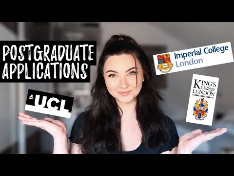 International Postgraduate Applications: How I got into Top UK Unis (Imperial, UCL & King's College)