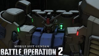 Mobile Suit Gundam Battle Operation 2 - Gundam Gp02 Mlrs Lv1 All Moves