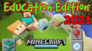 Minecraft Education Edition in android 2021 | Minecraft PE hidden features 2021 | MCPE 2021 screenshot 3