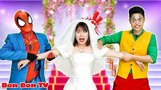 Siêu Nhân Nhện Giải Cứu Cô Dâu Bị JOKER Bắt Cóc | Bon Bon TV