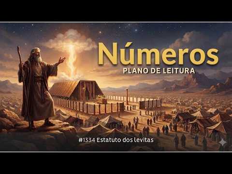 #1334 Estatuto dos levitas I Diário Espiritual I Plano de Leitura I Números I Jarles Pereira