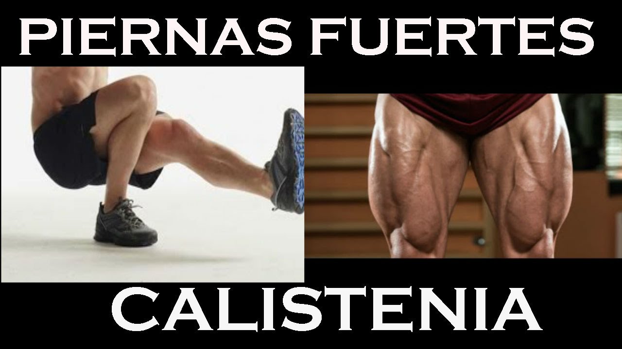 PIERNAS FUERTES con CALISTENIA. RUTINA con peso corporal alimentación blw