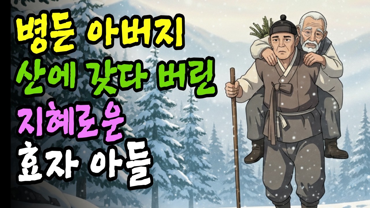 #옛날이야기 #야담 #감동 . 아버지를 버렸다던 불효자가 매일 밤 한 일.. 보름 만에 밝혀진 불효자의 진짜 정체.  #옛날이야기#야담#감동#민담#전설#설화#오디오북