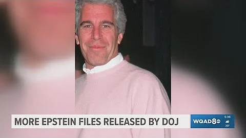 More Epstein files released by DOJ