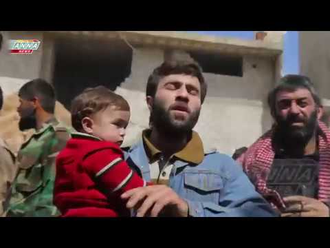 Syria Eastern Ghouta  Liberation of Hamuria   Восточная Гута  Освобождение Хам1