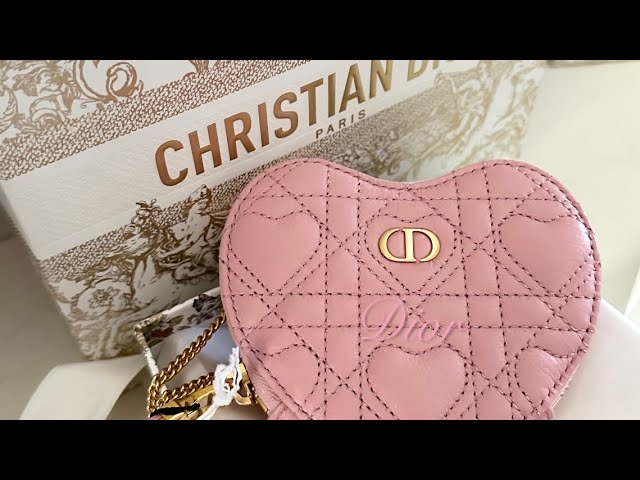 Lady dior leather purse Dior Pink in Leather - 40309627