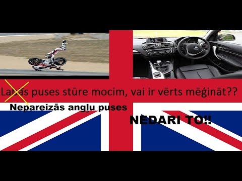 Video: Vai Lielbritānijā motocikliem ir atļauts braukt starp automašīnām?