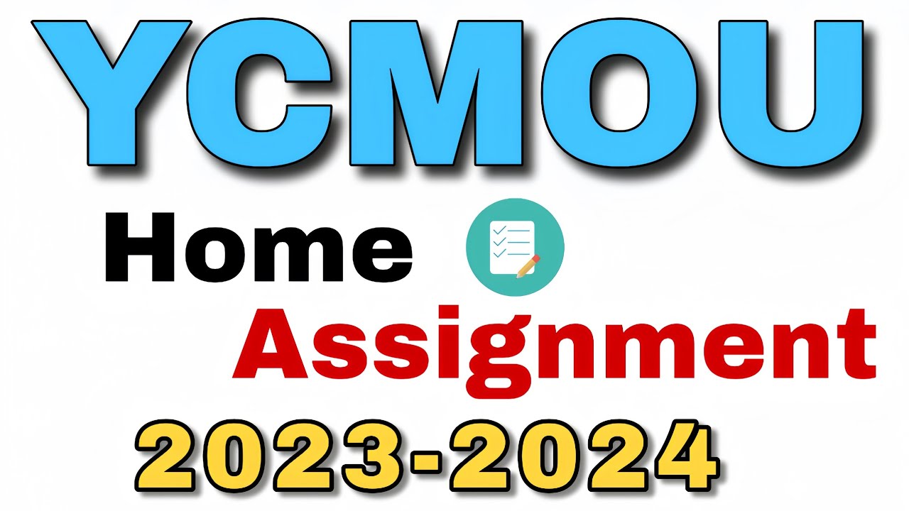 ycmou home assignment 2023 answers pdf download