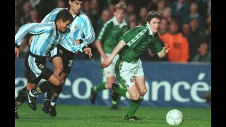 Republic of Ireland vs. Argentina | Friendly | 22-4-1998