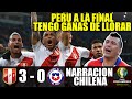 Perú 3 - 0 Chile | Narración Chilena - Copa America 2019