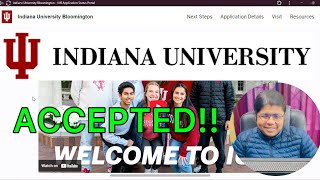 Indiana University — Admission Decision | International Student | Class of 2030
