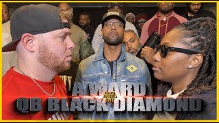 A WARD VS QB BLACK DIAMOND RAP BATTLE - RBE